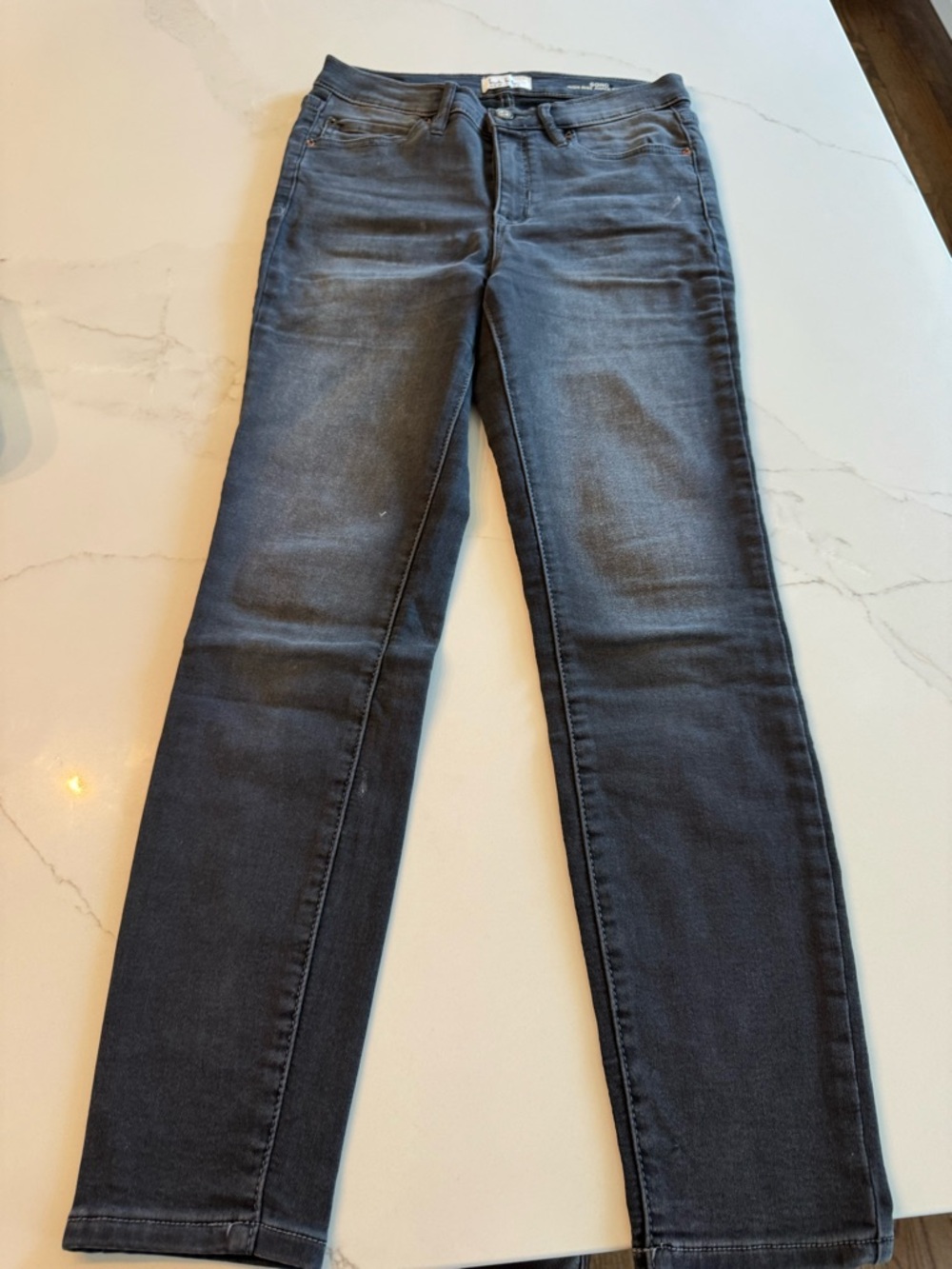 Soho Women's Dark Grey Skinny Jeans